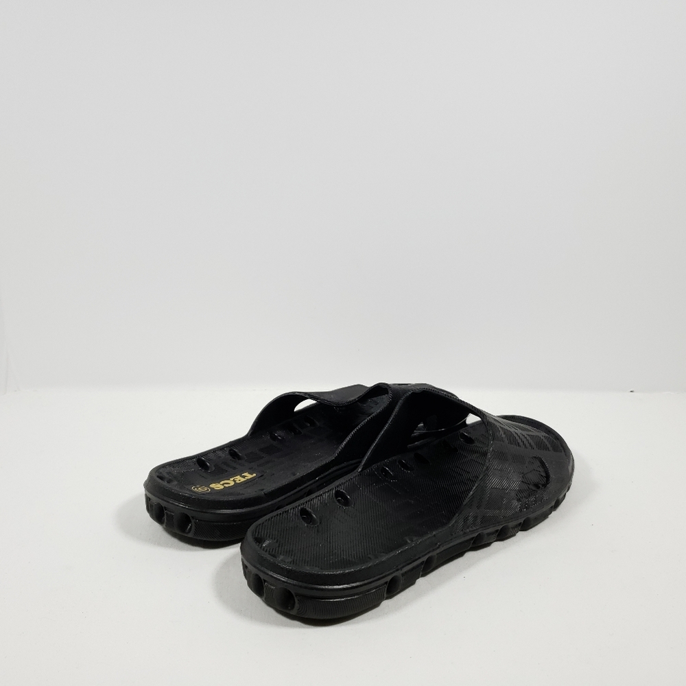 RocSoc TECS Women's PVC Slide Sandal Black 9M - Picture 2 of 4